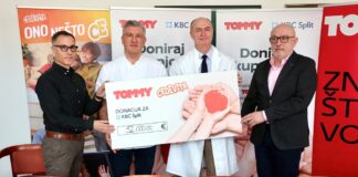 Tommy i Atlantic Grupa donirali 52.000 eura KBC-u Split kroz kampanju ‘Doniraj kupnjom’