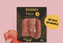 Novi DOBRO pršut – još tanje narezan, spreman za posluživanje