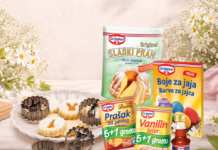Uskrsni stol pun slastica i nagrada uz Dr. Oetker