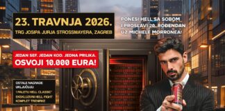 Michele Morrone dolazi na veliko HELL slavlje u Zagreb – otključaj sef i osvoji 10.000 eura