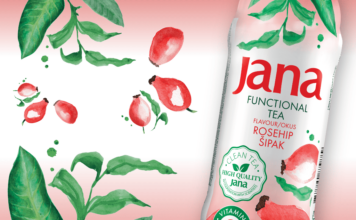 Novi Jana funkcionalni čaj s okusom šipka