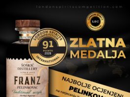 Franz Pelinkovac osvojio zlato na London Spirits Competition 2026 i proglašen najbolje ocijenjenim pelinkovcem natjecanja