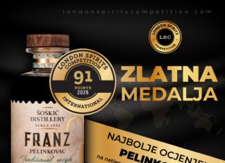 Franz Pelinkovac osvojio zlato na London Spirits Competition 2026 i proglašen najbolje ocijenjenim pelinkovcem natjecanja